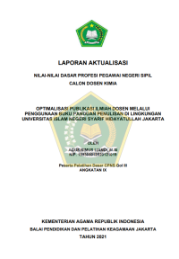 Image of OPTIMALISASI PUBLIKASI ILMIAH DOSEN MELALUI PENGGUNAAN BUKU PANDUAN PENULISAN DI LINGKUNGAN UNIVERSITAS ISLAM NEGERI SYARIF HIDAYATULLAH JAKARTA