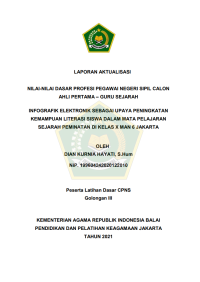Image of INFOGRAFIK ELEKTRONIK SEBAGAI UPAYA PENINGKATAN KEMAMPUAN LITERASI SISWA DALAM MATA PELAJARAN SEJARAH PEMINATAN DI KELAS X MAN 6 JAKARTA