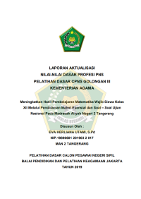 Image of Meningkatkan Hasil Pembelajaran Matematika Wajib Siswa Kelas XII Melalui Pendalaman Materi Esensial dan Soal – Soal Ujian Nasional Pada Madrasah Aliyah Negeri 2 Tangerang