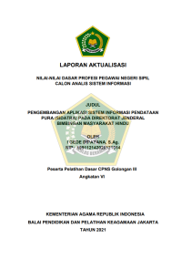 Image of PENGEMBANGAN APLIKASI SISTEM INFORMASI PENDATAAN PURA (SIDATRA) PADA DIREKTORAT JENDERAL BIMBINGAN MASYARAKAT HINDU