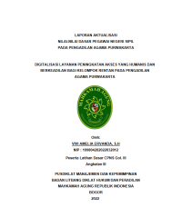 Image of DIGITALISASI LAYANAN PENINGKATAN AKSES YANG HUMANIS DAN BERKEADILAN BAGI KELOMPOK RENTAN PADA PENGADILAN AGAMA PURWAKARTA