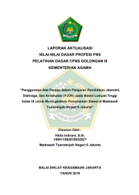 Penggunaan Alat Peraga dalam Pelajaran Pendidikan Jasmani, Olahraga, dan Kesehatan (PJOK) pada Materi Lompat Tinggi kelas IX untuk Meningkatkan Pemahaman Siswa di Madrasah Tsanawiyah Negeri 6 Jakarta