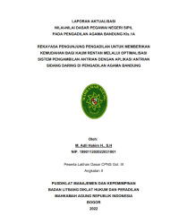 PENYUSUNAN PEDOMAN PENYEMBELIHAN HALAL RUMINANSIA DI RUMAH PEMOTONGAN HEWAN/ TEMPAT PEMOTONGAN HEWAN