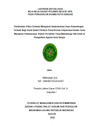 Optimalisasi Kegiatan Evaluasi Melalui Pembuatan Standar Operasional Prosedur (SOP) Pelaksanaan Audit Mutu Internal di Lembaga Penjaminan Mutu (LPM) UIN Sultan Maulana Hasanuddin Banten