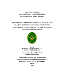 PEMBUATAN PEDOMAN PROSES PENGAJUAN KENAIKAN PANGKAT PEGAWAI NEGERI SIPIL DENGAN JABATAN FUNGSIONAL DI SEKOLAH TINGGI AGAMA KATOLIK NEGERI PONTIANAK