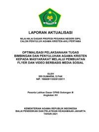 Proses Verifikasi atas Kelengkapan Dokumen Pertanggungjawaban Keuangan Berbasis Linktree pada Direktorat Jenderal Bimbingan Masyarakat Katolik Kementerian Agama