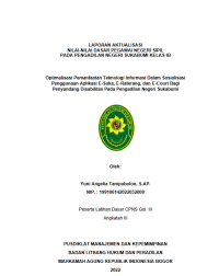 Image of Optimalisasi Pemanfaatan Teknologi Informasi Dalam Sosialisasi Penggunaan Aplikasi E-Suka, E-Raterang, dan E-Court Bagi Penyandang Disabilitas Pada Pengadilan Negeri Sukabumi