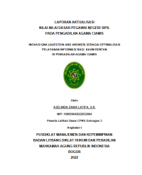 PENINGKATAN MUTU PERGURUAN TINGGI MELALUI PENYUSUNAN PEDOMAN MONITORING DAN EVALUASI PADA PERGURUAN TINGGI STAKAT NEGERI PONTIANAK