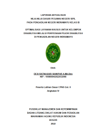 OPTIMALISASI LAYANAN KHUSUS UNTUK KELOMPOK DISABILITAS MELALUI PENYEDIAAN POJOK DISABILITAS DI PENGADILAN NEGERI INDRAMAYU