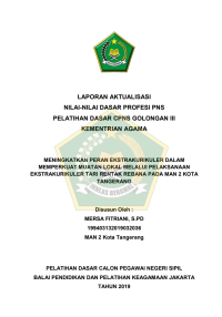 Image of MENINGKATKAN PERAN EKSTRAKURIKULER DALAM MEMPERKUAT MUATAN LOKAL MELALUI PELAKSANAAN EKSTRAKURIKULER TARI RENTAK REBANA PADA MAN 2 KOTA TANGERANG