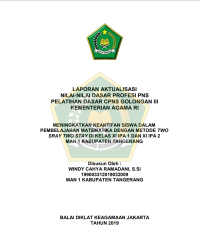 Image of MENINGKATKAN KEAKTIFAN SISWA DALAM PEMBELAJARAN MATEMATIKA DENGAN METODE TWO SRAY TWO STAY DI KELAS XI IPA 1 DAN XI IPA 2 MAN 1 KABUPATEN TANGERANG